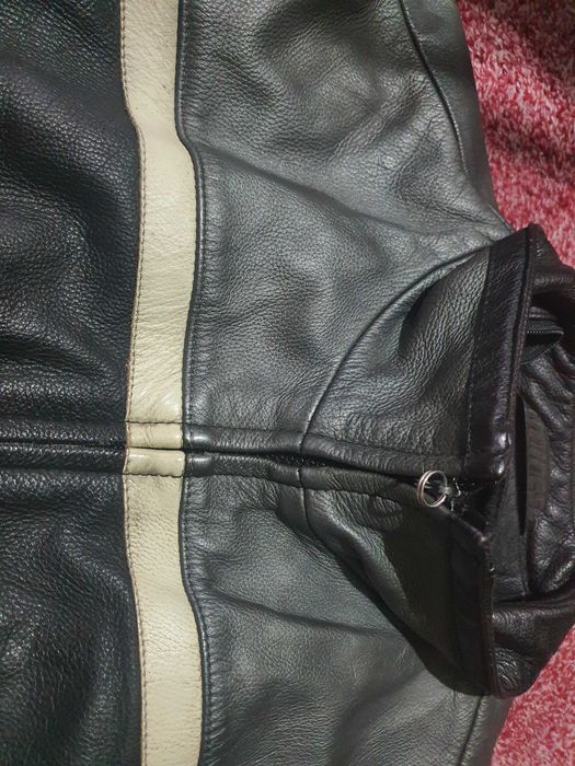 Casaco motard em pele Dainese tamanho L-52