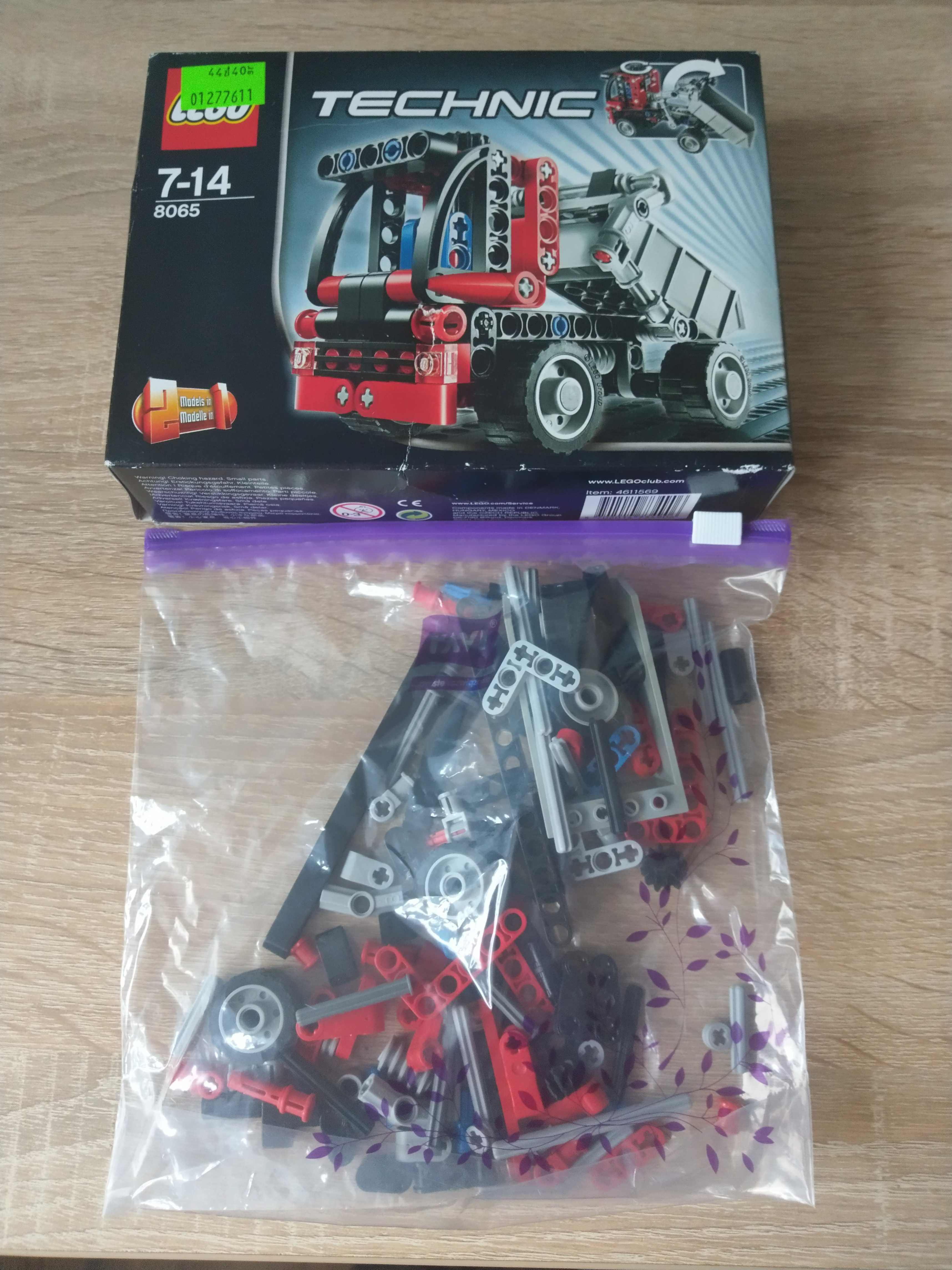 Zestaw klocków Lego Technic, 9390, 8065, 8065, 42002, 31005, 75111 ,