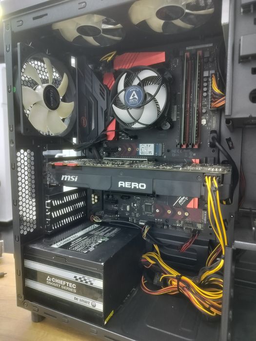 Wydajny komputer stacjonarny – GTX 1070 | i5 | karta dźwiękowa premium