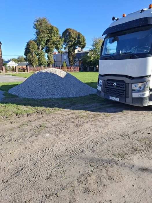 Kruszywo drogowe RÓŻNE FRAKCJEz dostawą 28ton, grysy, klińce, tłucznie