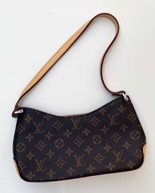 Torebka Torba Bagietka Louis Vuitton Brązowa LV