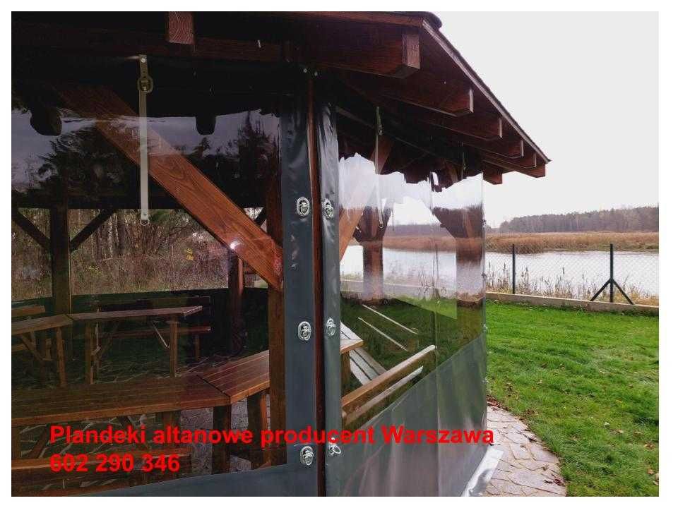 Plandeka na zadaszenie tarasu, przezroczyste plandeki na zamówienie.