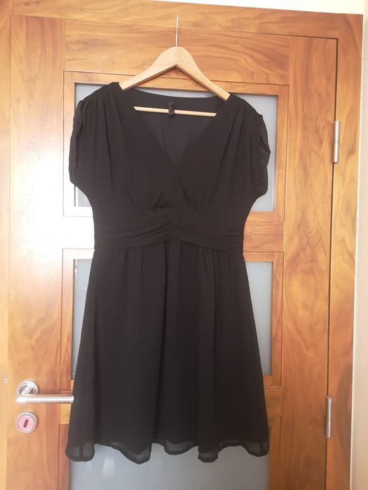Sukienka weselna czarna Vero moda r. L