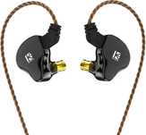 KBEAR KS2 słuchawki stereo Bass in Ear, HiFi Over Ear,
