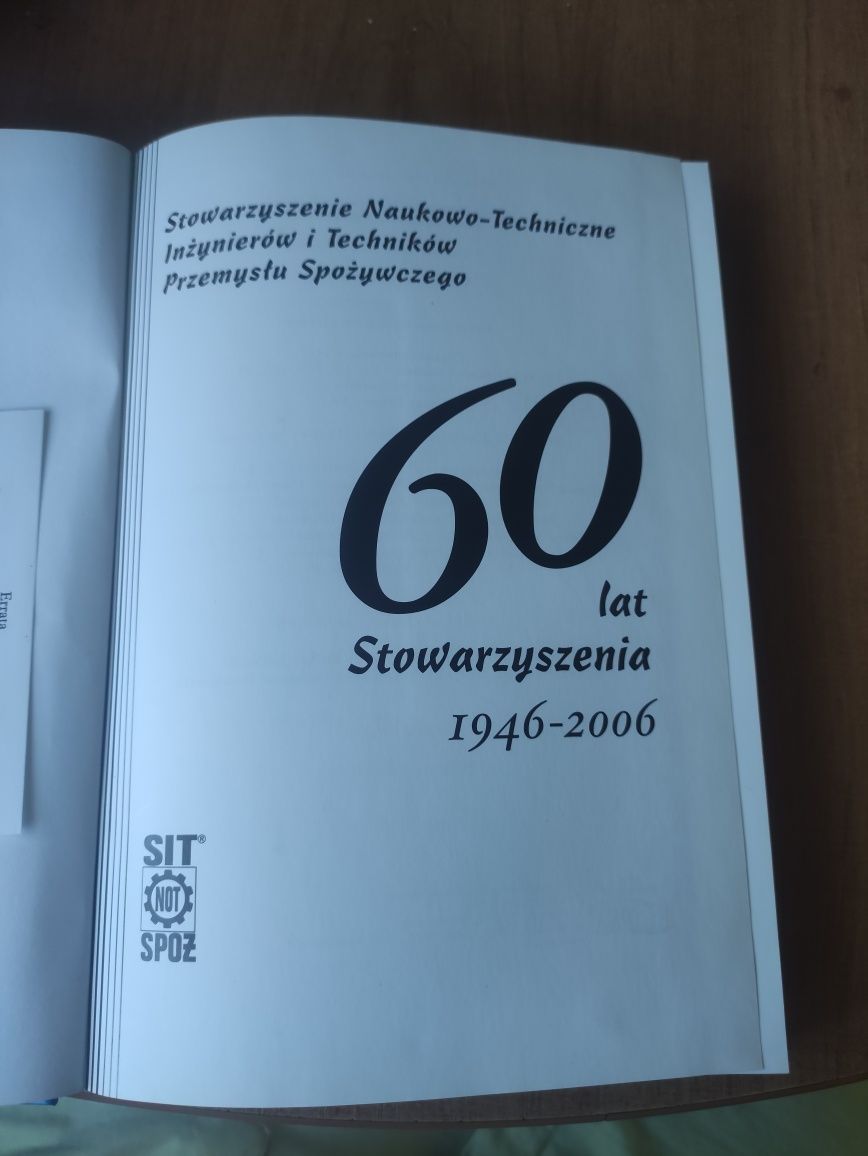 60 lat Stowarzyszenia SIT NOT SPOŻ