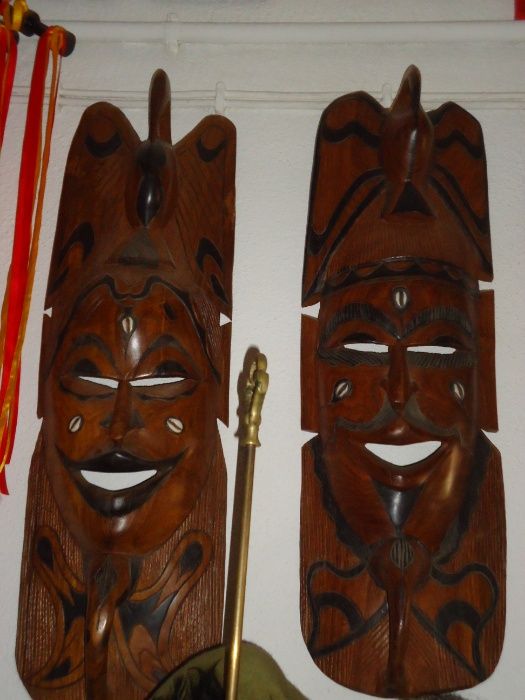 Mascaras Africanas em Madeira