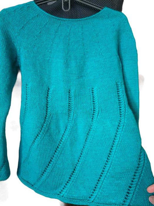 Свитер теплый, handmade