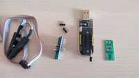 USB программатор CH341A для EEPROM и FLASH микросхем 24 25 серий