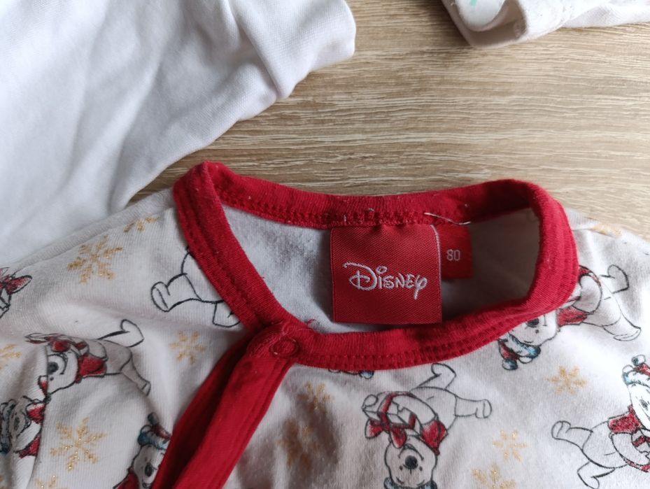 5 szt Pajace niemowlece 80 uniseks dla chłopca dziewczynki next disney