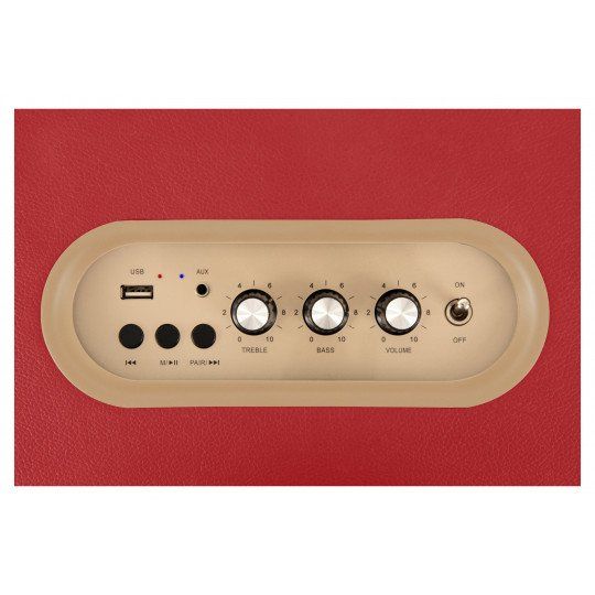 Głośnik Bluetooth Bennett & Ross BB-860RD Vintage 2x30W