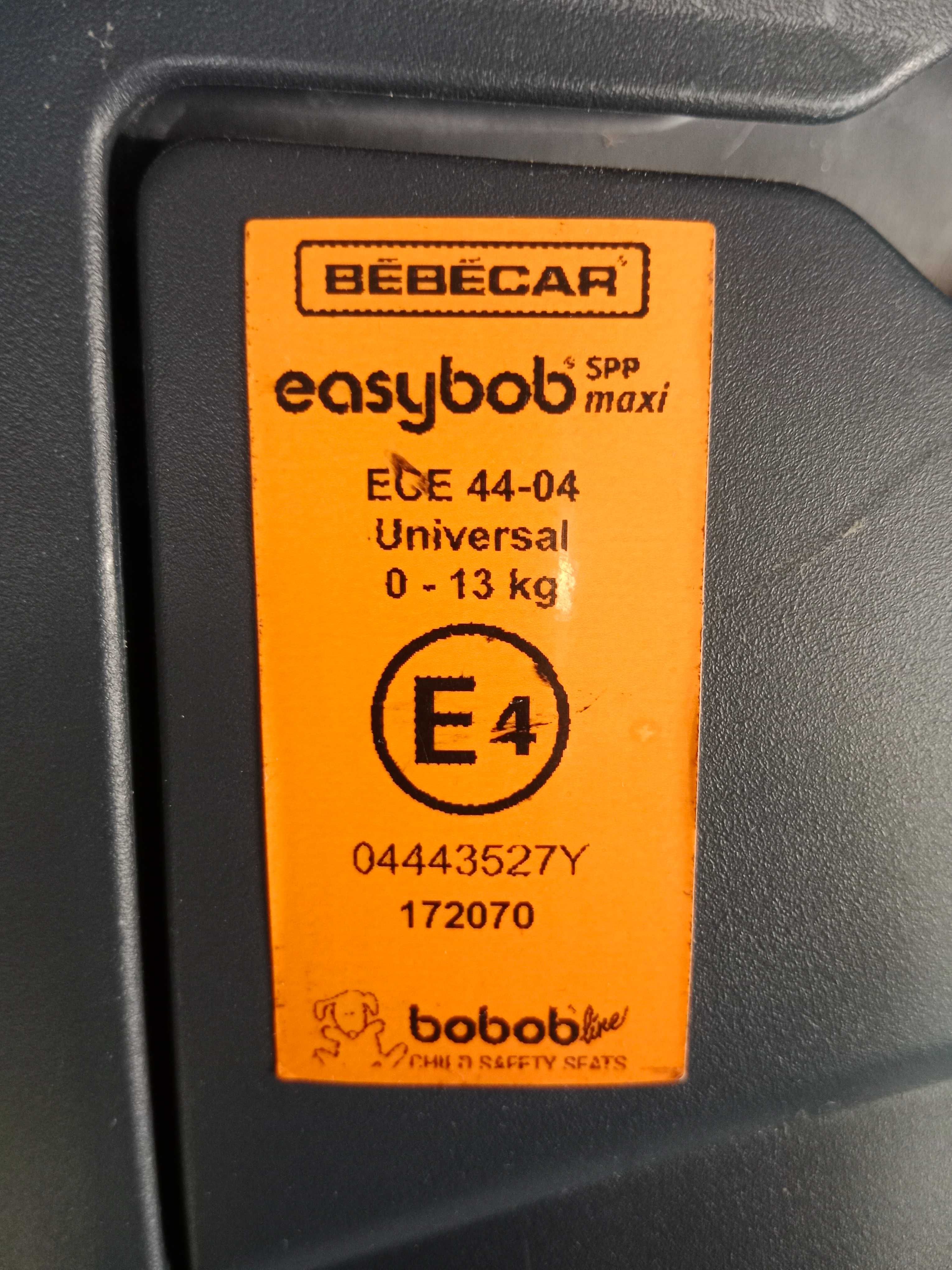 Fotelik samochodowy Bebecar Easy Maxi Spp 0-13 kg