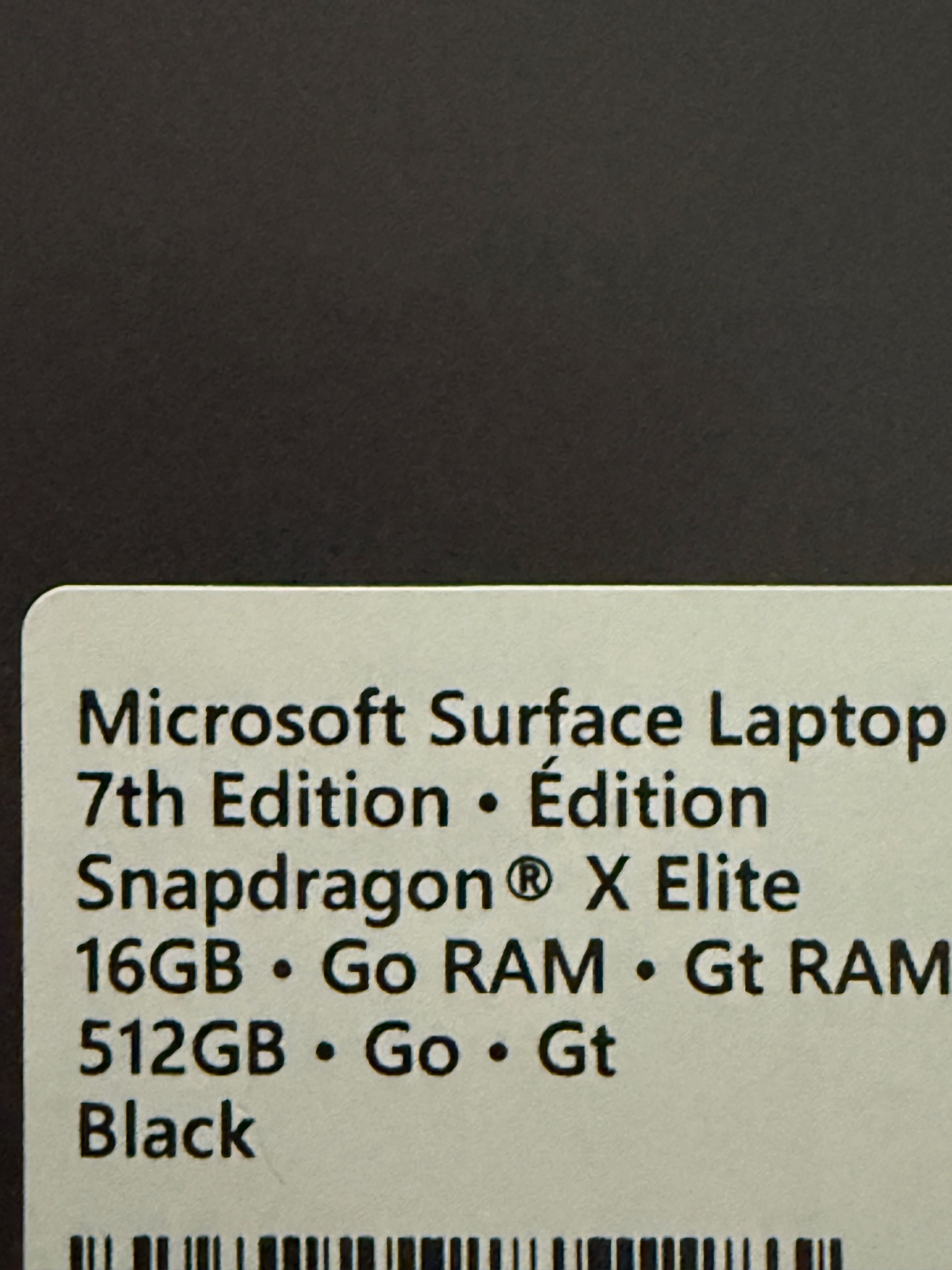 Portátil Microsoft Surface Laptop 13.8"  7th Edição Copilot+