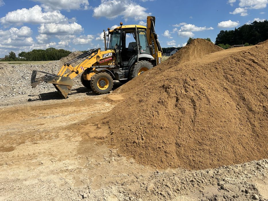 Zwir kamień piasek ziemia podsyp tluczen
