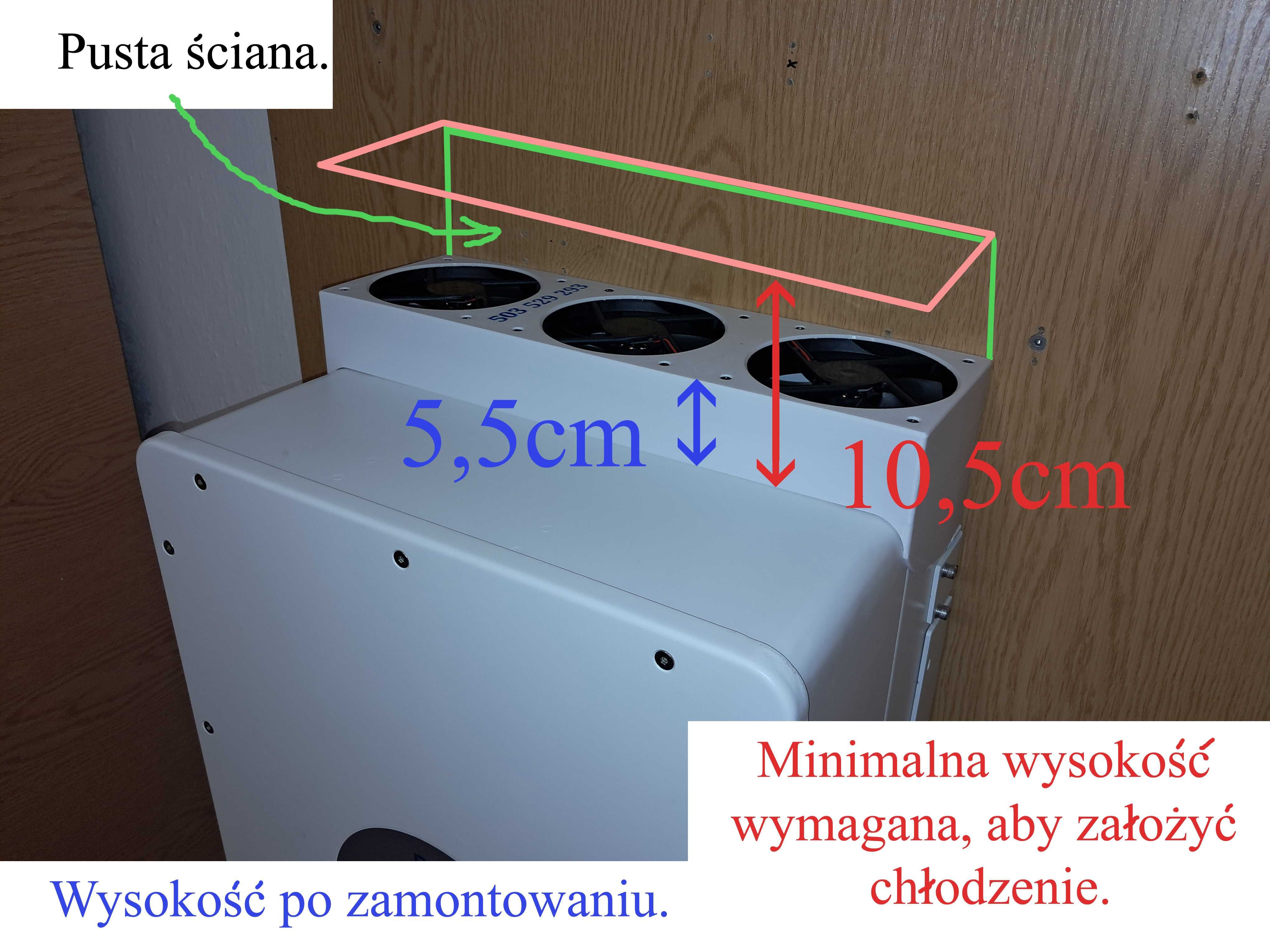 Chłodzenie do falownik Hybrydowy Deye 15 kW SUN-15K-SG05LP3-EU-SM2