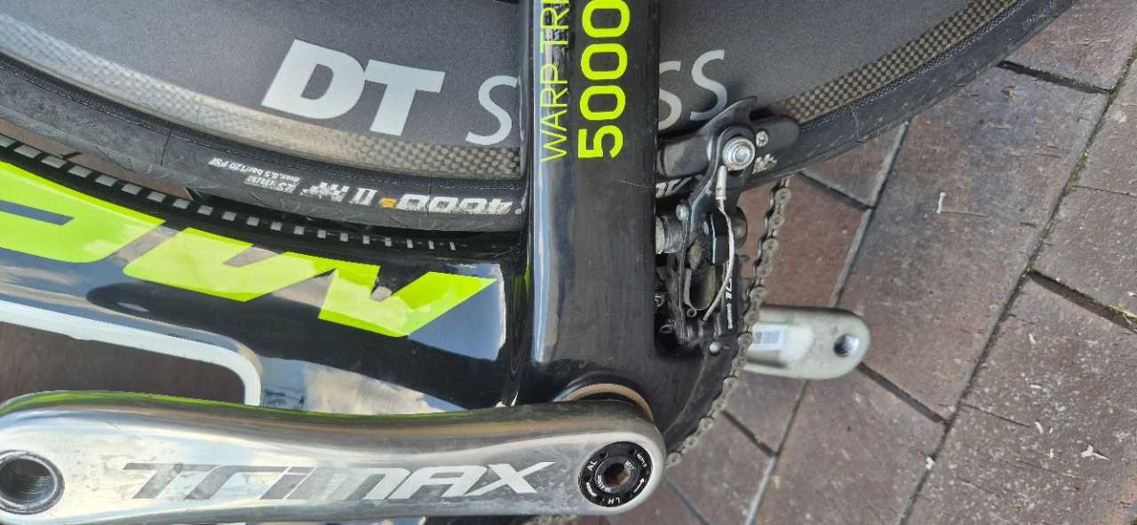 Rower czasowy MERIDA WARP TRI 5000 r. 2016  Rama L koła 28"