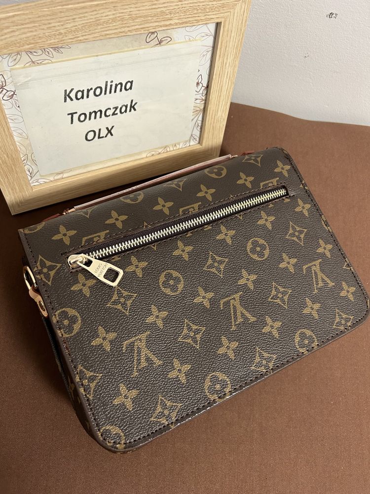 Torebka listonoszka louis vuitton  metis skóra