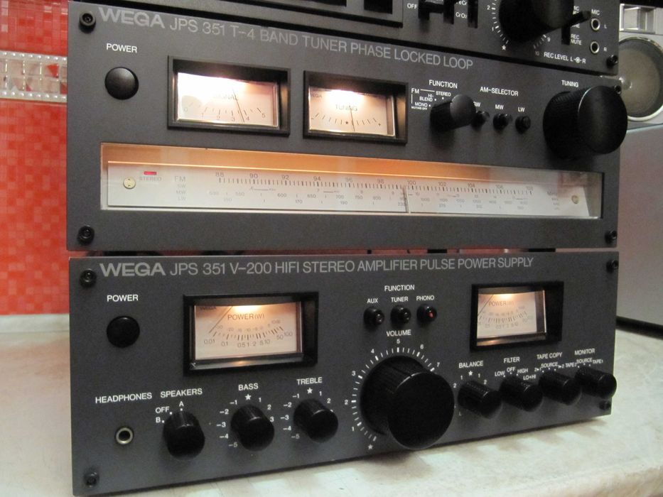 SONY - Vega JPS-Sigma - УНІКАЛЬНИЙ Підсилювач+Тюнер+Дека+Таймер