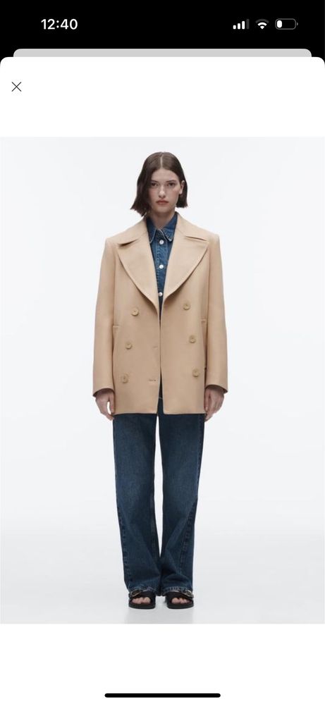 Zara S піджак пальто coat