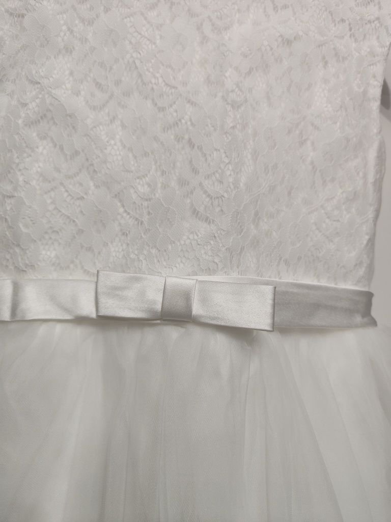 Vestido branco de cerimónia