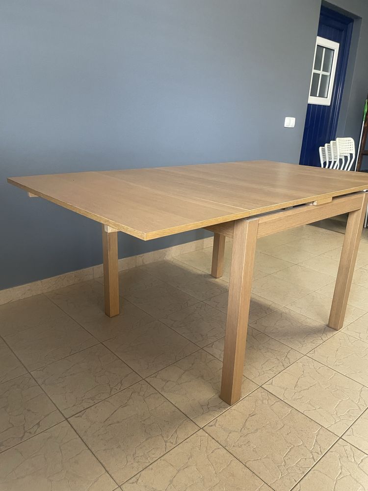 Mesa madeira extensivel ikea