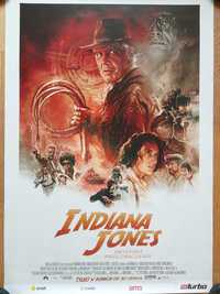Plakat filmowy ,,Indiana Jones i Artefakt Przeznaczenia"