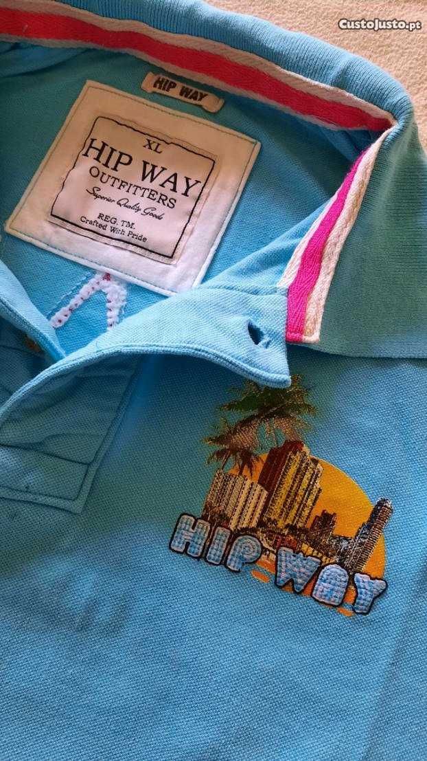 pólos variados L e XL