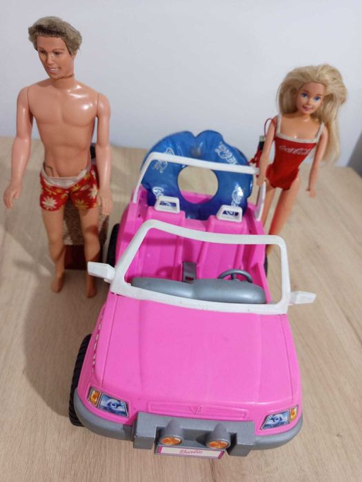 Barbie e Ken com Jeep e Piano musical