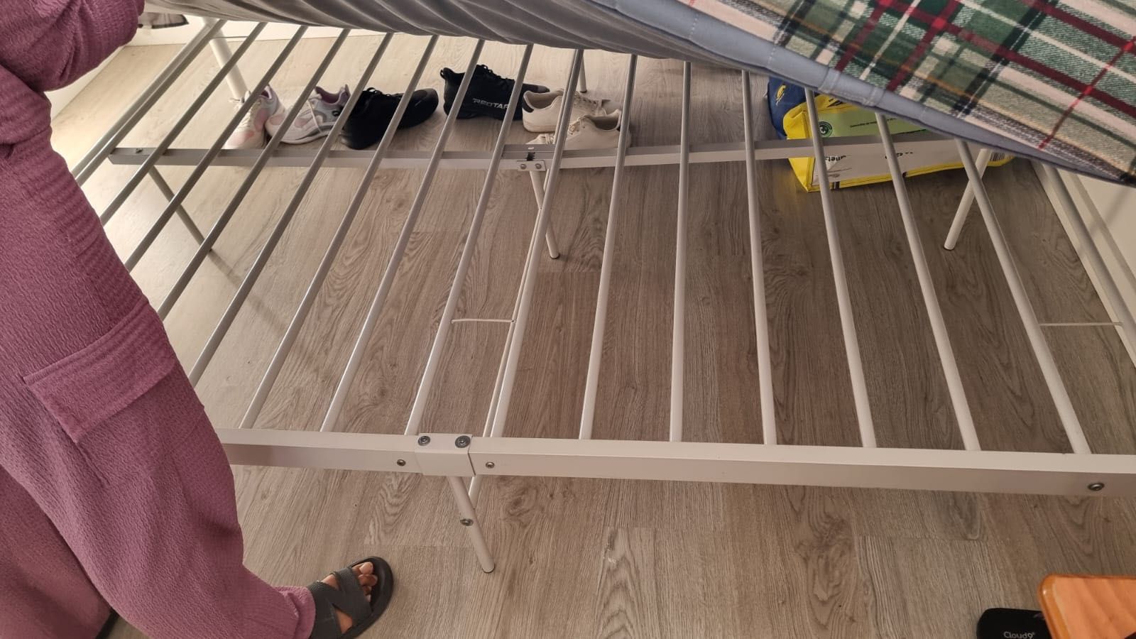 Double Bad with mattress