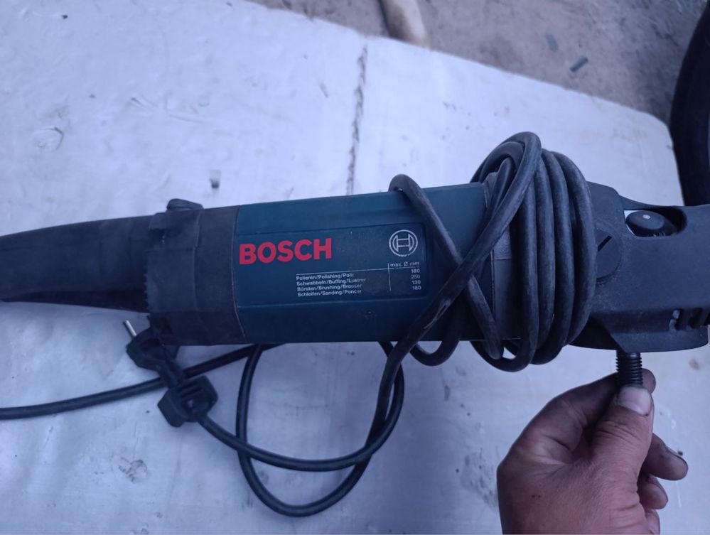 Bosch GEX 150 AS, Bosch GPO 12 E, шліфмашина, полірувальна машинка.