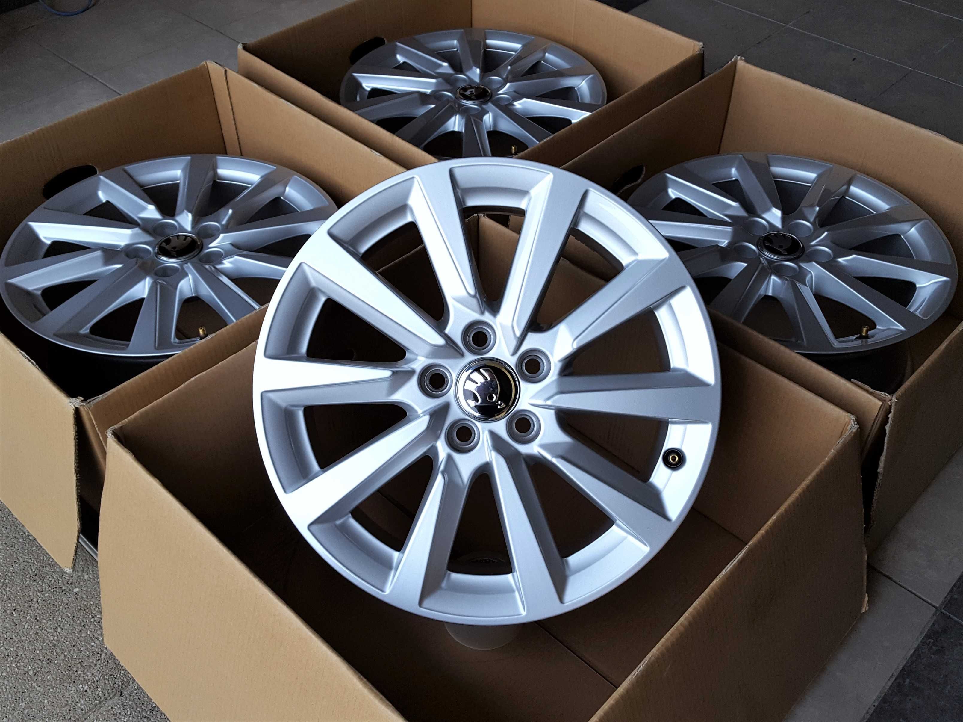 Alufelgi 16 5x100 Skoda Kamiq Scala Rapid Fabia Octavia Roomster 464#