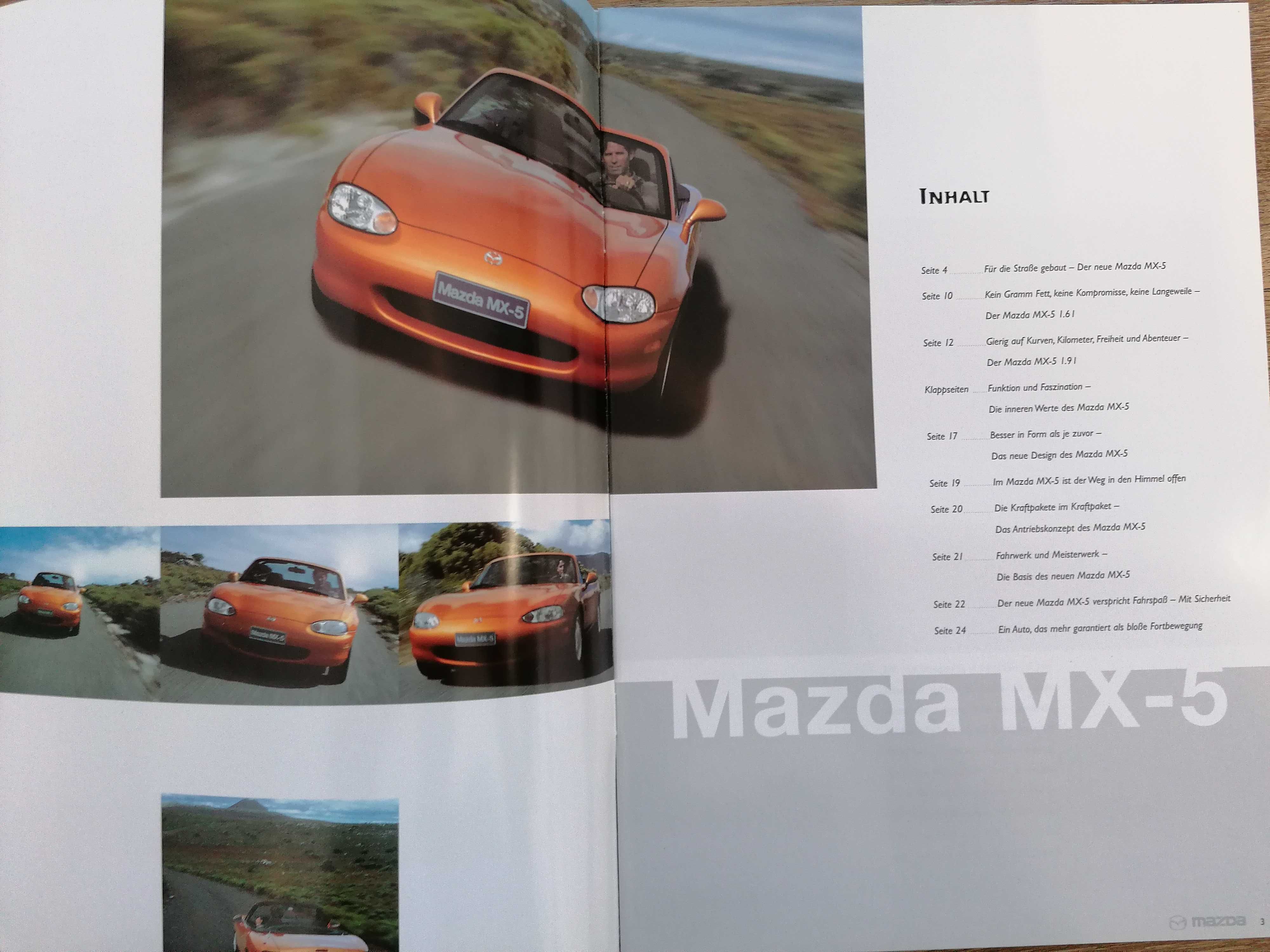 Prospekt Mazda MX 5