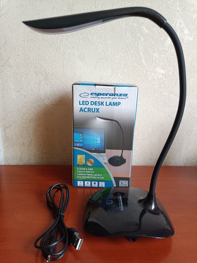 Лампа настільна світлодіодна ESPERANZA LED USB