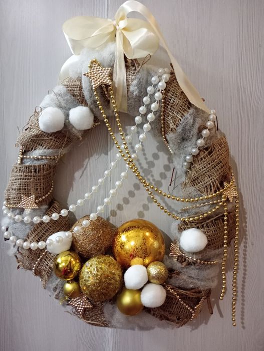 Вінок віночок різдвяний новорічний святковий