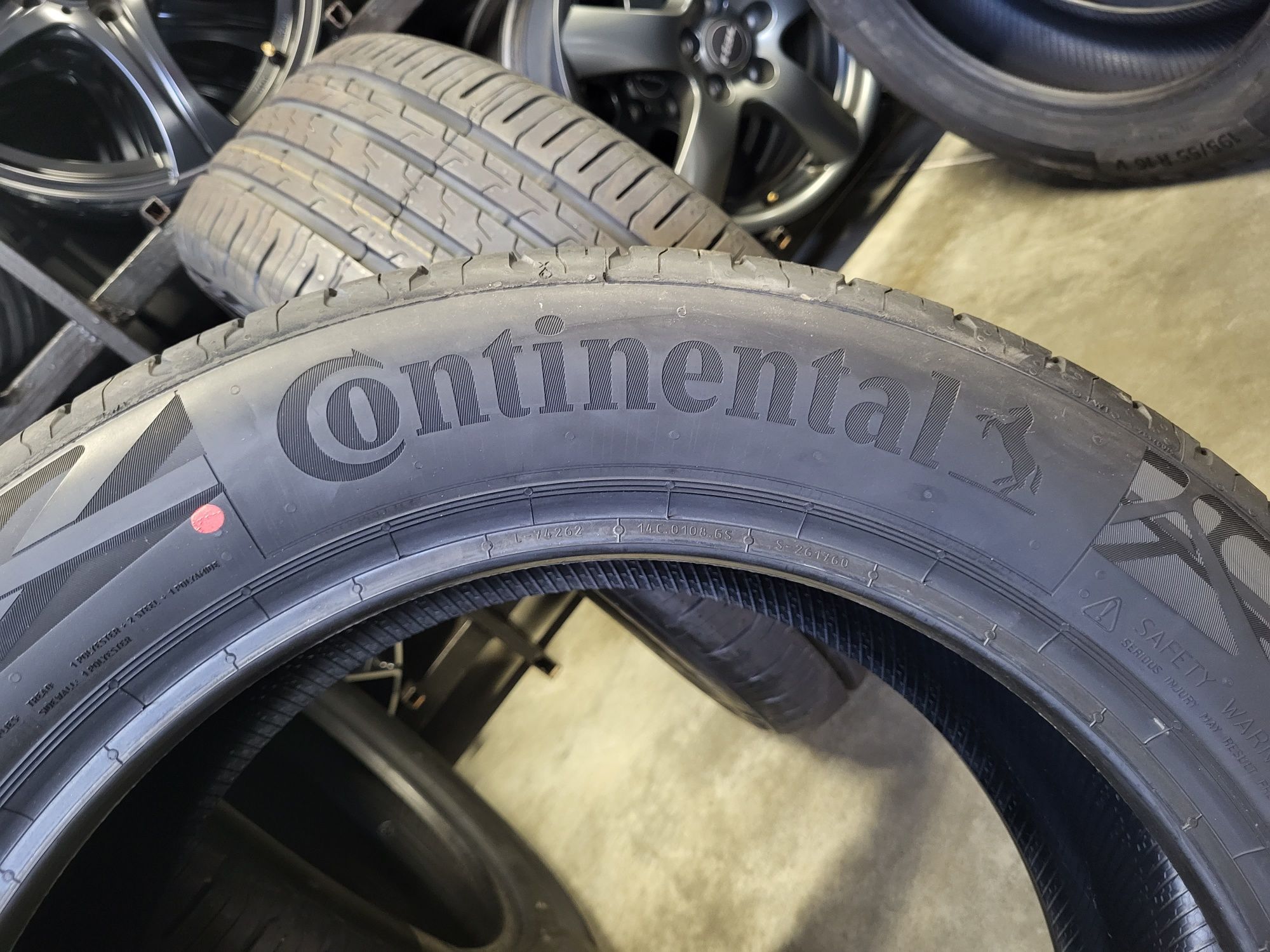 Opony letnie 215/55R17 Continental EcoContact 6 z końca 2022r !