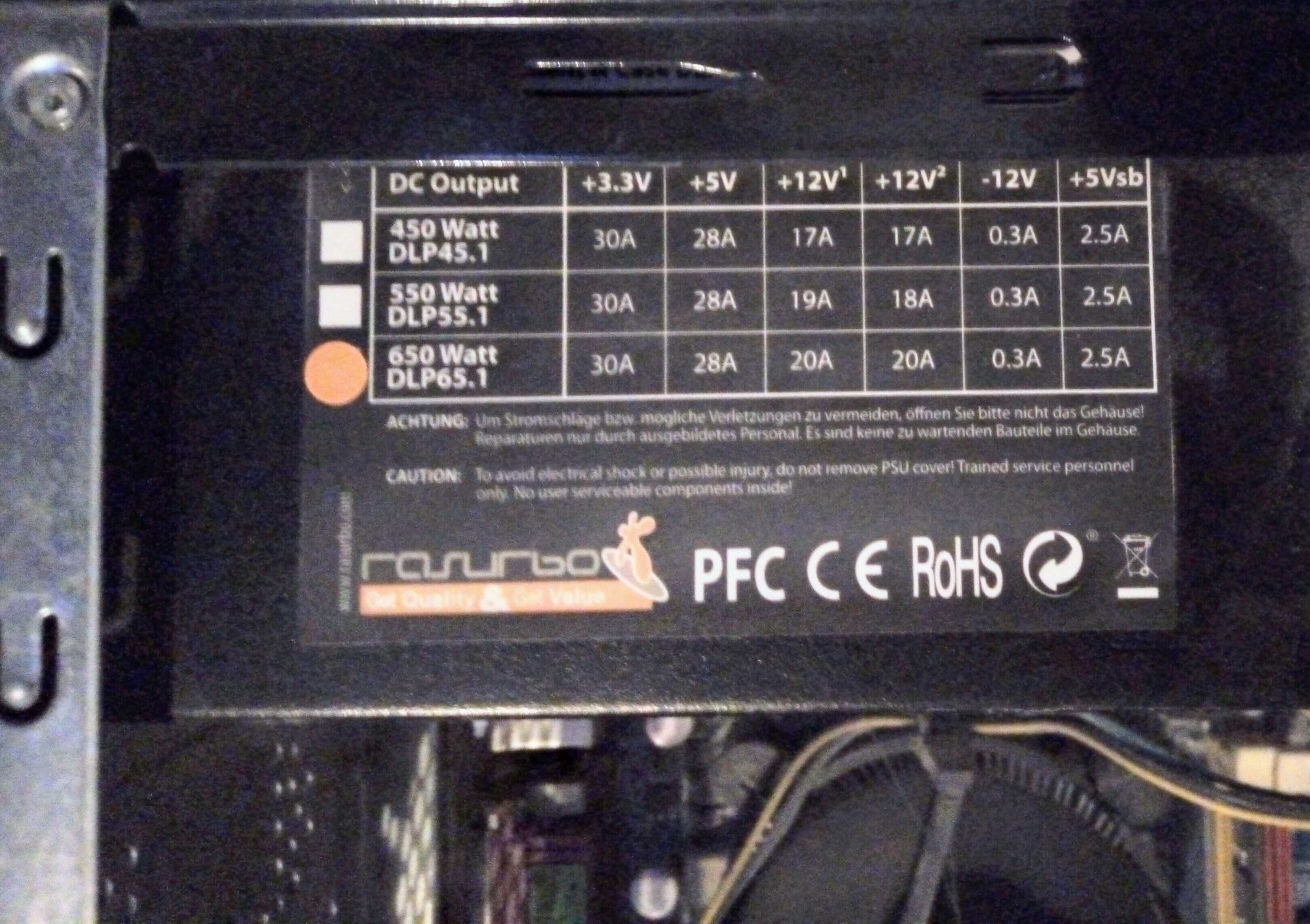 Komputer stacjonarny Quad q6600, Radeon HD6770, 4gbDDR