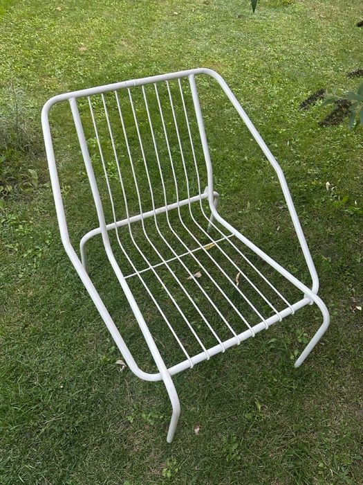 Ikea PS Vintage fotel ogrodowy metal, Retro, Scandi Minimal, Prouve