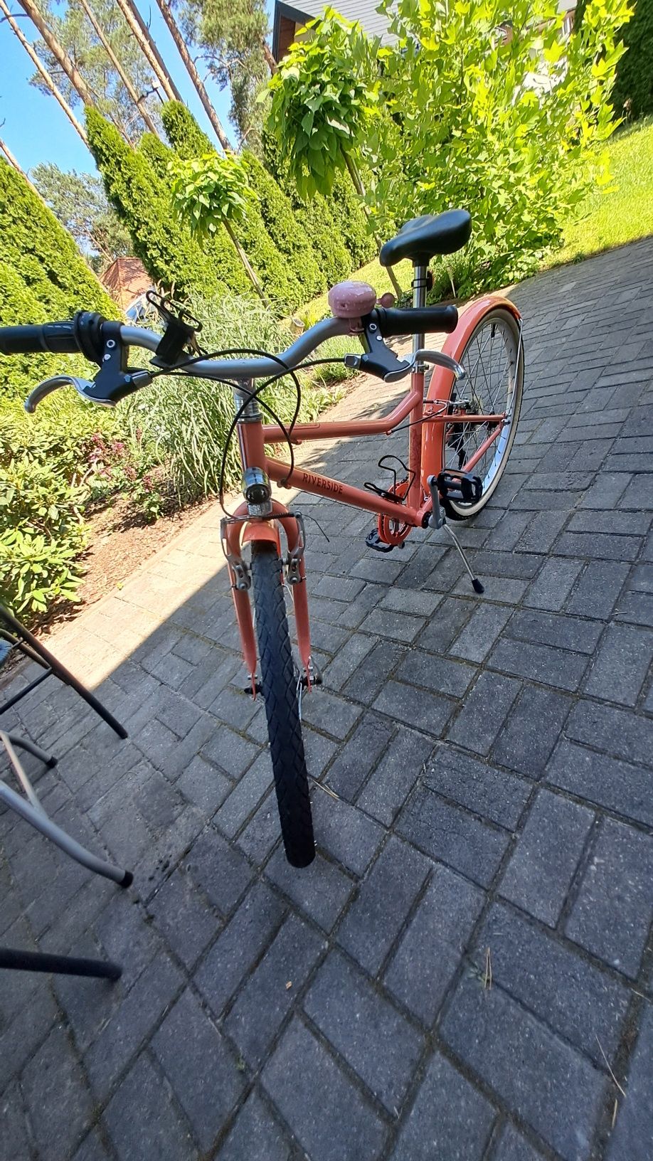 Rower trekkingowy Btwin Riverside  24 cale z Decathlonu