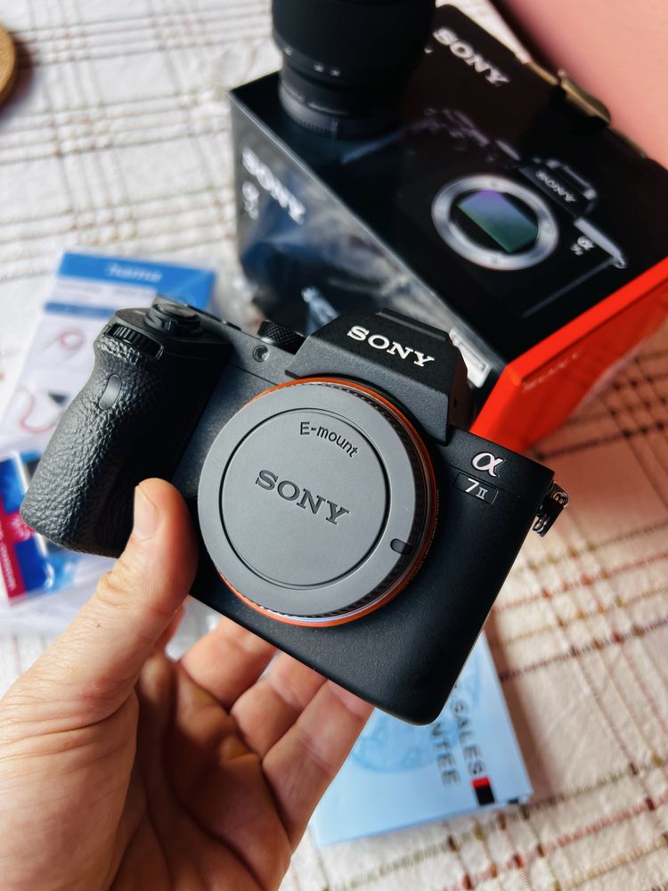 Kit Sony a7ii novo
