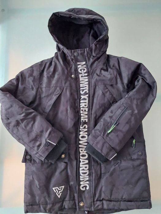 Kurtka zimowa chłopięca 140 Reserved ocieplana wodoodporna