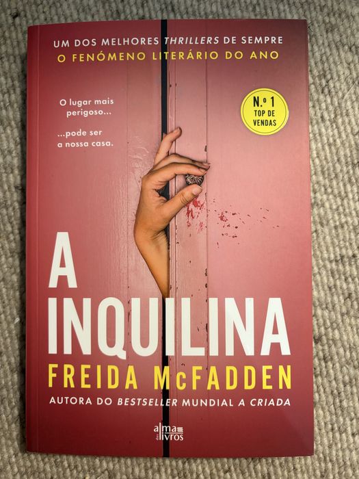 Livro A Inquilina, da Freida McFadden, Novo,