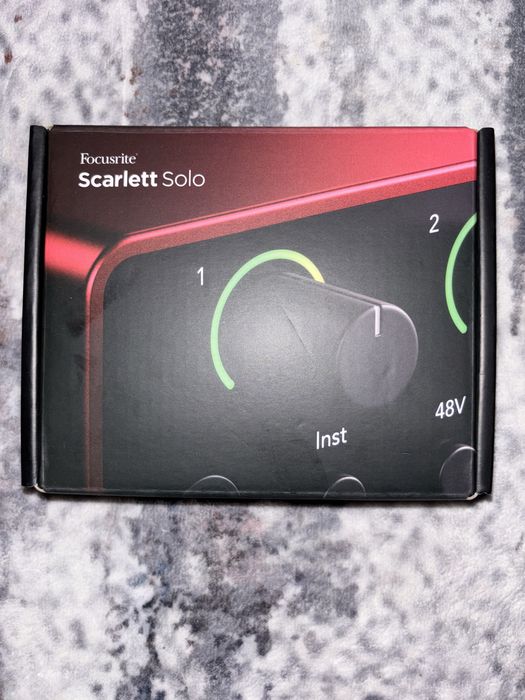 Focusrite Scarlett Solo 4th Gen interfejs