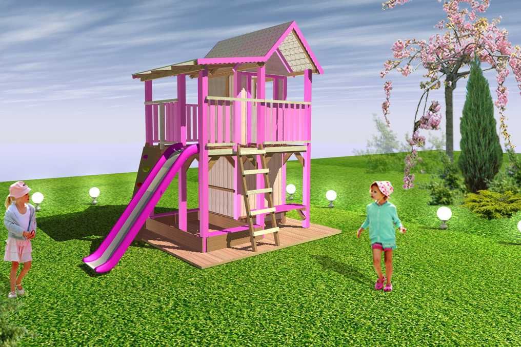 Projekt domku dla dzieci OLIWIA