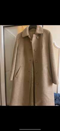 Пальто женское шерсть меринос Италия размер 48