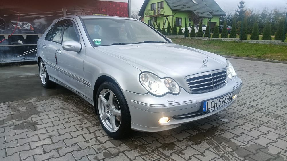Mercedes W203 Automat C180 143KM Kompressor Elegance Xenon z gaze