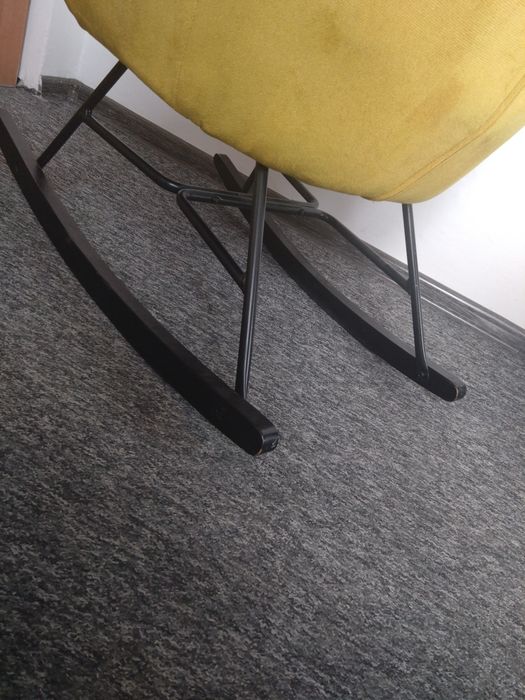 Fotel uszak bujany żółty Nuria