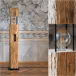 Lampa drewno loft