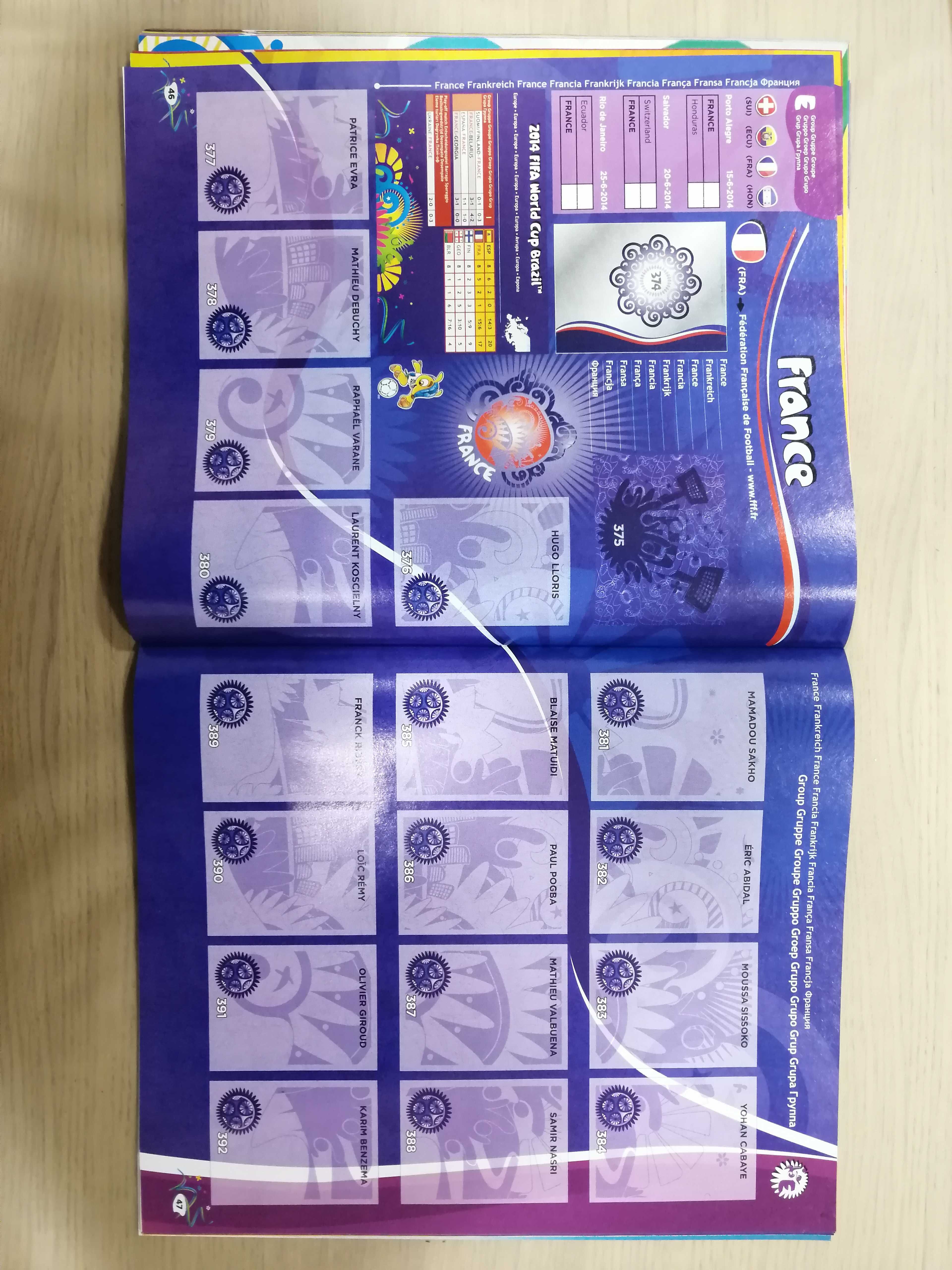 Caderneta Mundial Brasil 2014 - Panini [Incompleta]
