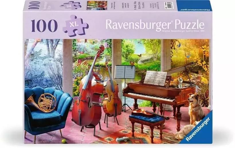 Puzzle XL 100 Muzyka. Ravensburger. Nowy Produkt