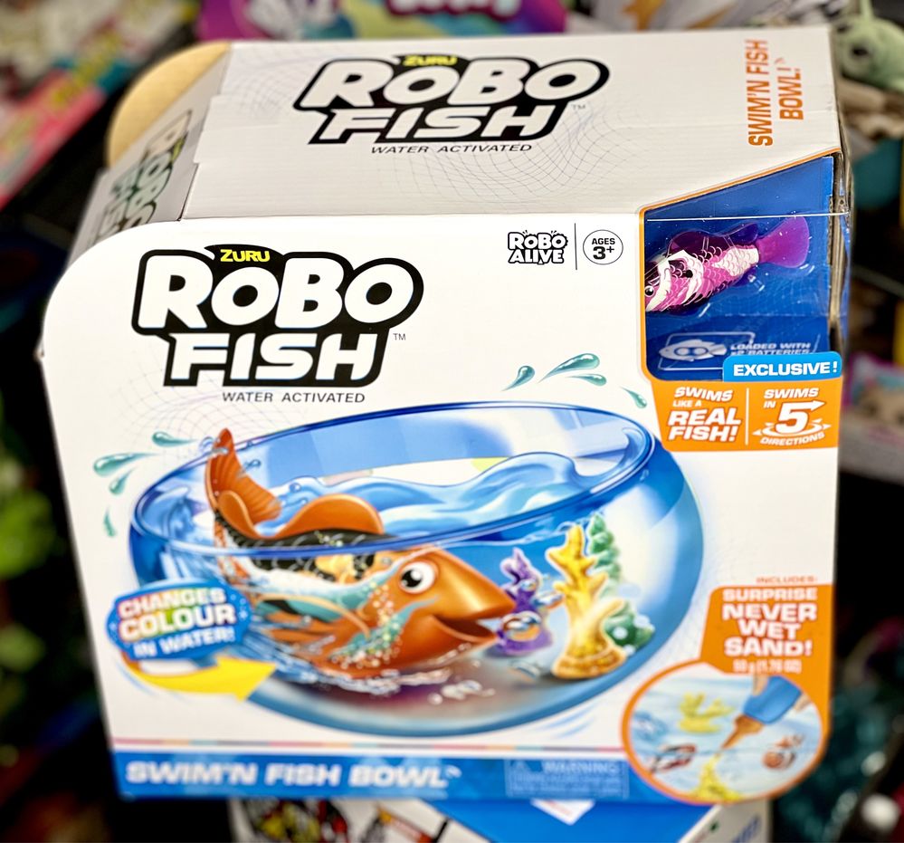 Аквариум роборыбки robo fish