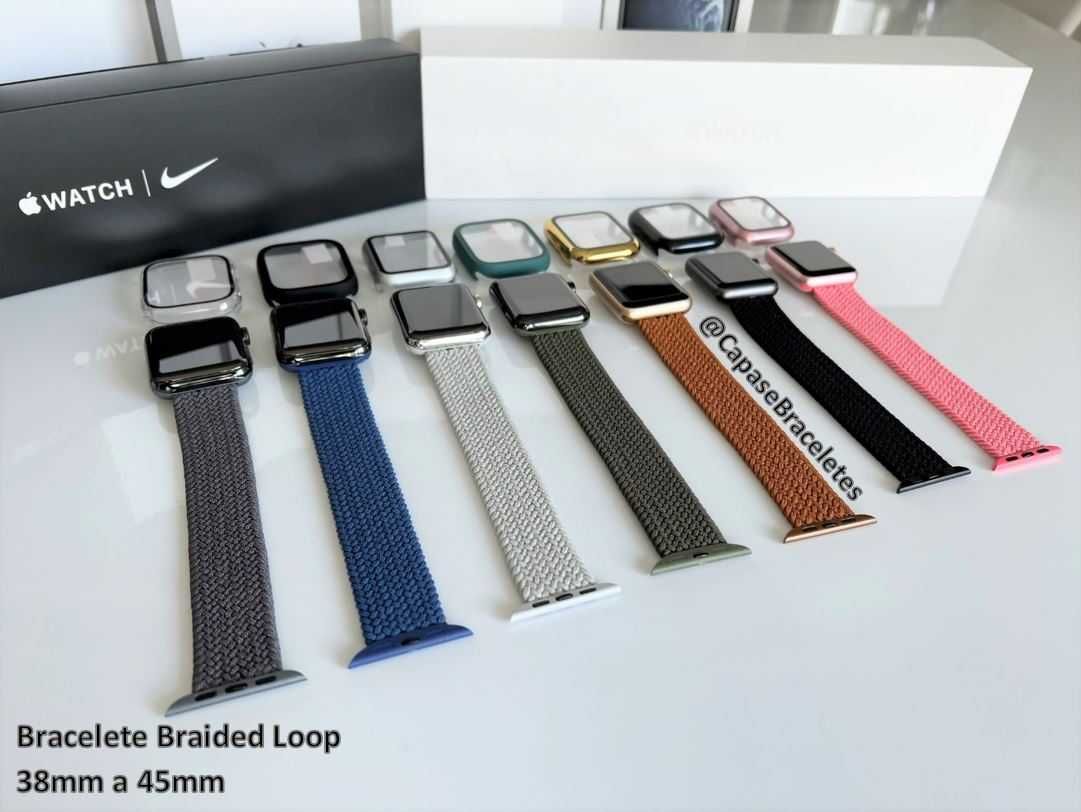 Bracelete entrançada para Apple Watch (Braided Solo)